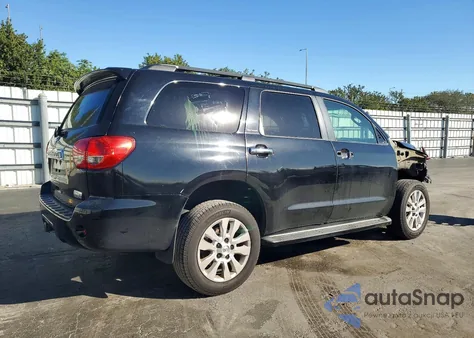 2013 Toyota Sequoia Platinum из США, поврежденный, VIN 5TDYY5G14DS043783